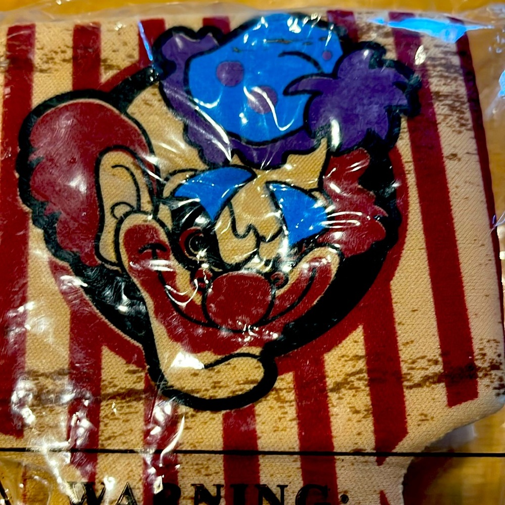 “Carnevil” spooky clown koozies - 12 pack